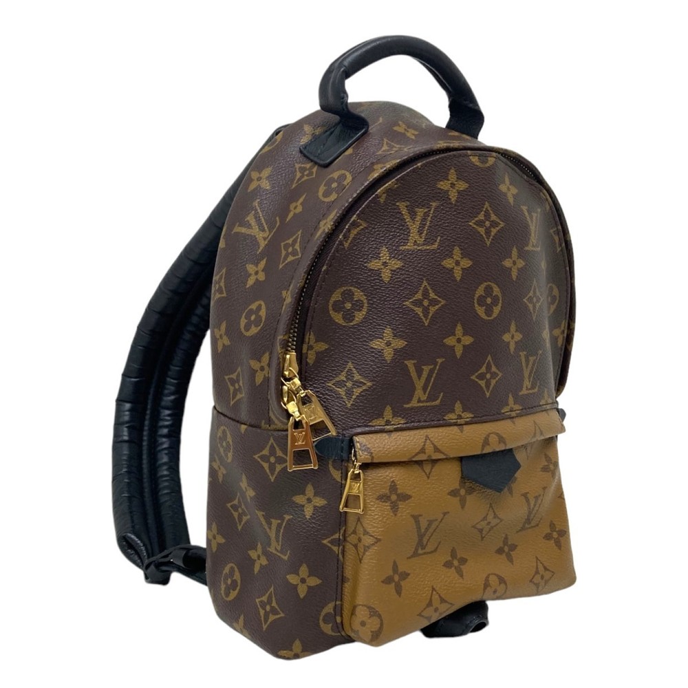 Louis Vuitton Palm Spring Backpack PM Reverse Brown Beige